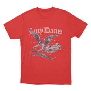 Angel Scissors Unisex T Shirt Red