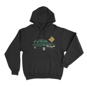 Forever Is A Feeling Jeep Unisex Hoodie Black