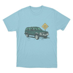 Forever Is A Feeling Jeep Unisex T Shirt Sky Blue