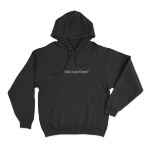 I Like Lucy Dacus Unisex Hoodie Black