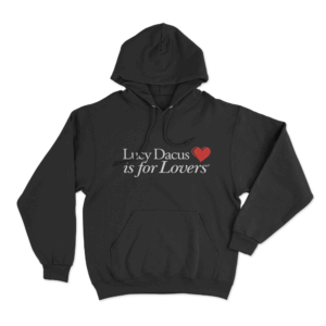 Lucy Dacus Is For Lovers Unisex Hoodie Black 1
